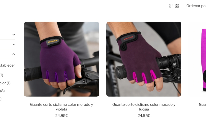Solución al filtro de colores en una tienda Shopify 
