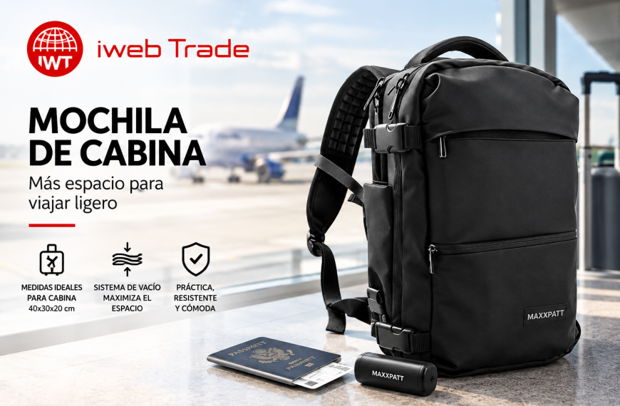 Mochila de cabina: más espacio para viajar ligero