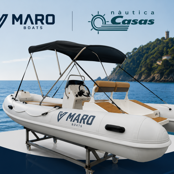 MARO M462: la semirrígida de aluminio que llega a la Costa Brava de la mano de Nàutica Casas