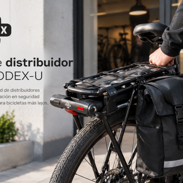 Innovación y seguridad para bicicletas y una oportunidad para distribuidores: CODEX-U