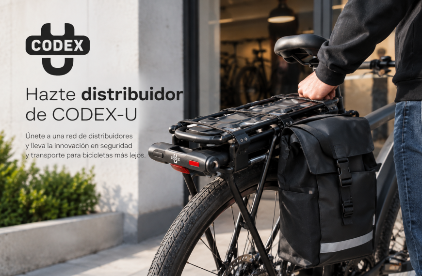 Innovación y seguridad para bicicletas y una oportunidad para distribuidores: CODEX-U