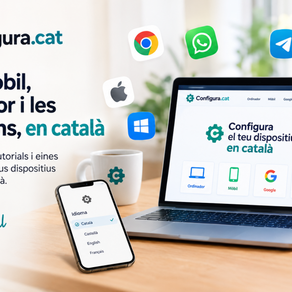 Herramientas para tener el móvil, el ordenador y las aplicaciones en catalán