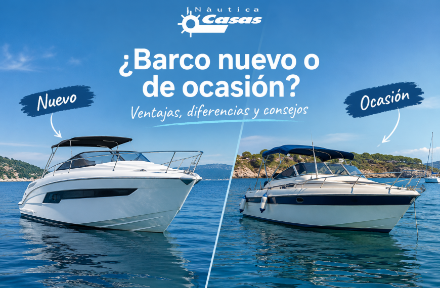 ¿Es mejor comprar un barco nuevo o de ocasión?
