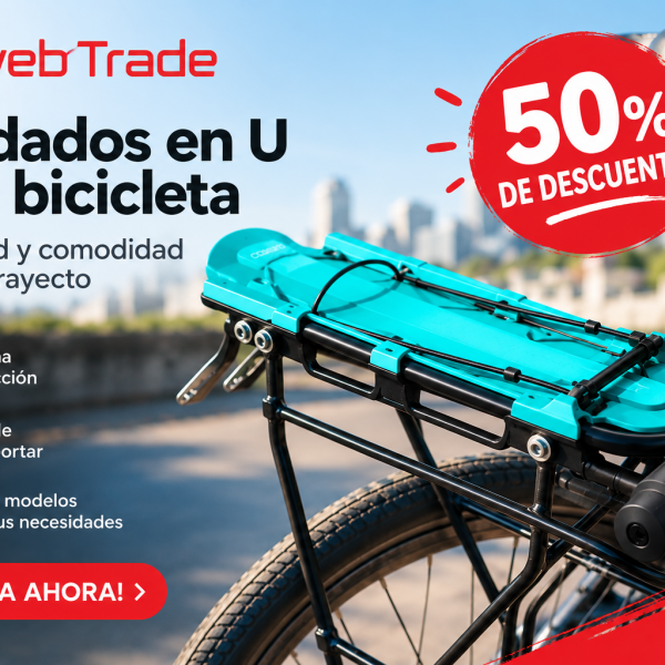 Candado en U para bicicleta CODEX-U: consigue un 50 % de descuento en iWebTrade