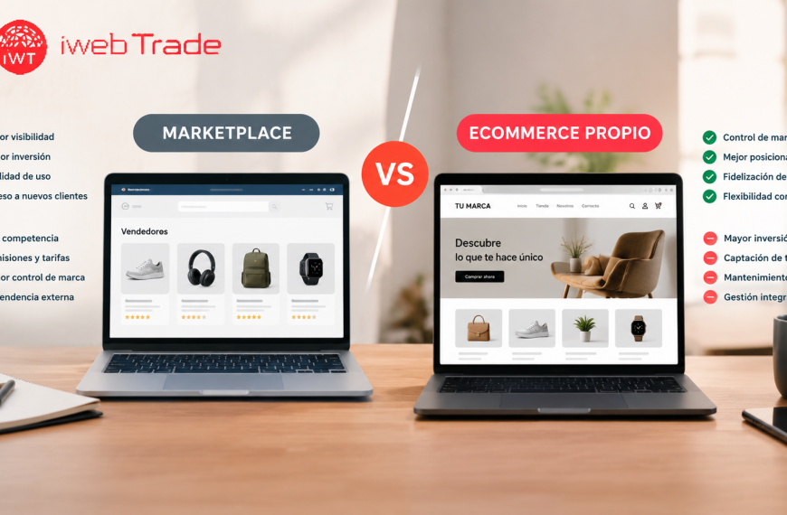 Marketplace o eCommerce propio: ventajas e inconvenientes para una marca