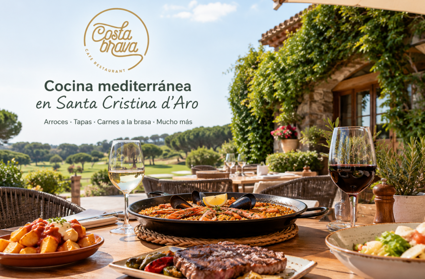 Descubre dónde disfrutar de la cocina mediterránea en Santa Cristina d’Aro: Costa Brava Cafè & Restaurant