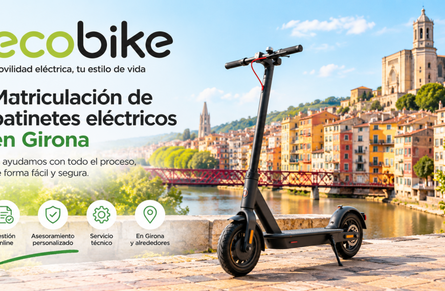 Matricular patinete eléctrico con servicio online